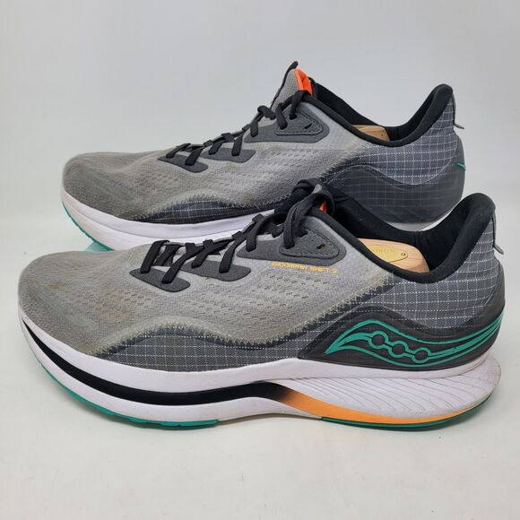 Saucony Mens Endorphin Shift 2 S20689-20 Alloy Jade Running Shoes Sneakers Sz 12 main image 6